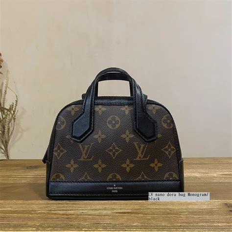 dora louis vuitton|LOUIS VUITTON Monogram Dora Nano Black .